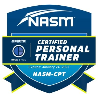 NASM Certified Personal Trainer