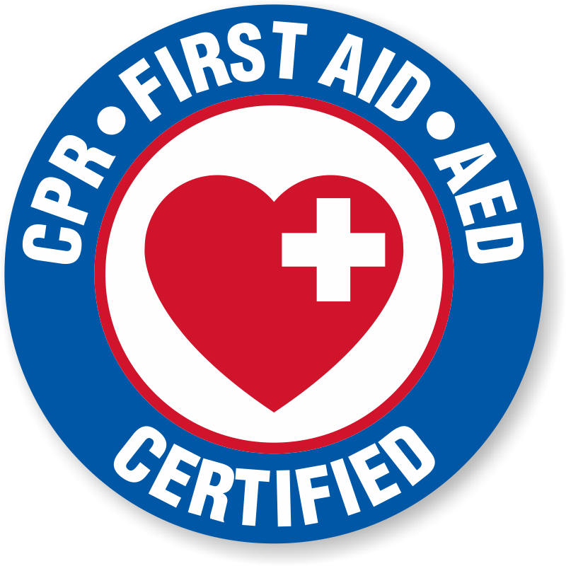 CPR & AED Certified